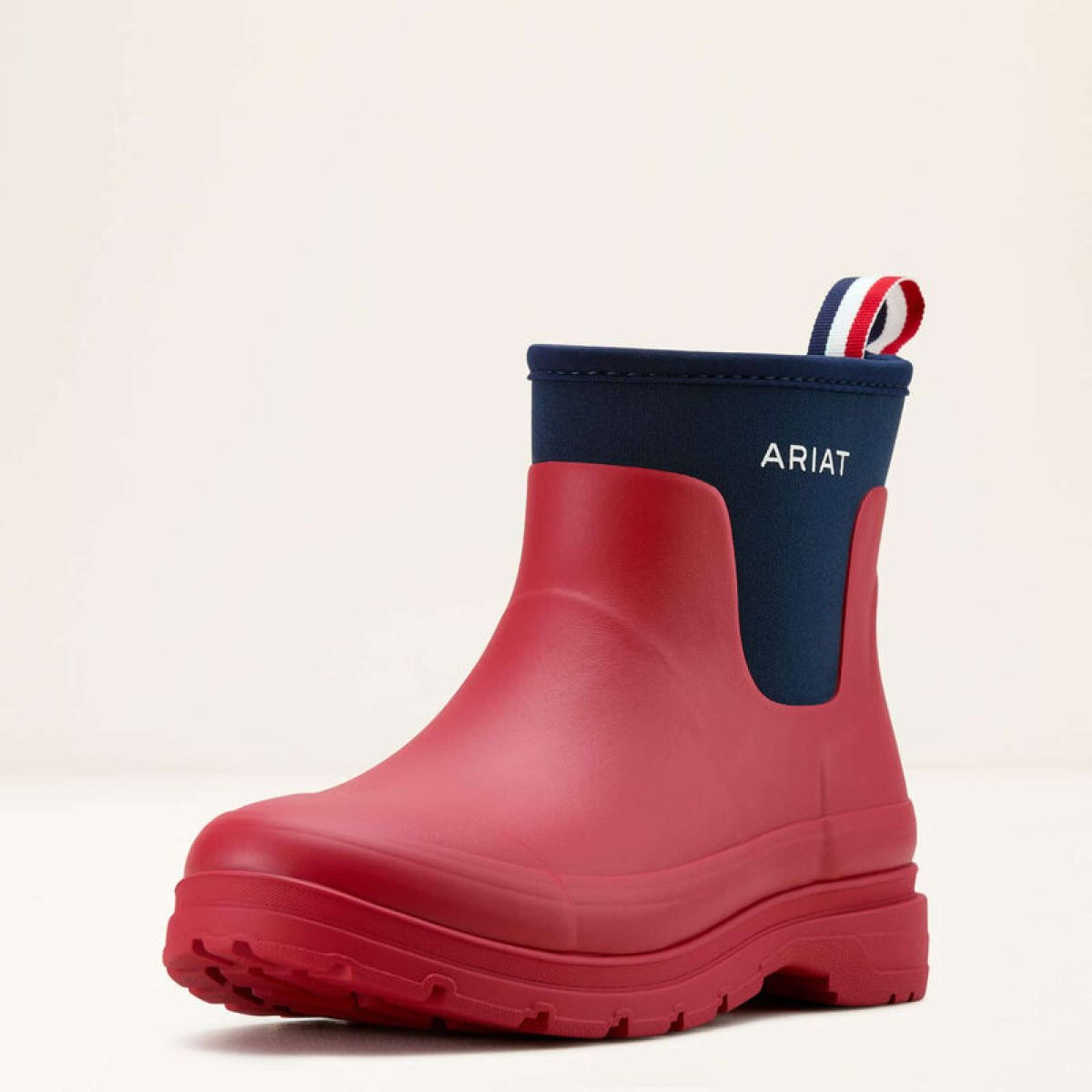 Ariat Stivali da Scuderia Kelmarsh Shortie Donne Rosso Team/Blu Navy