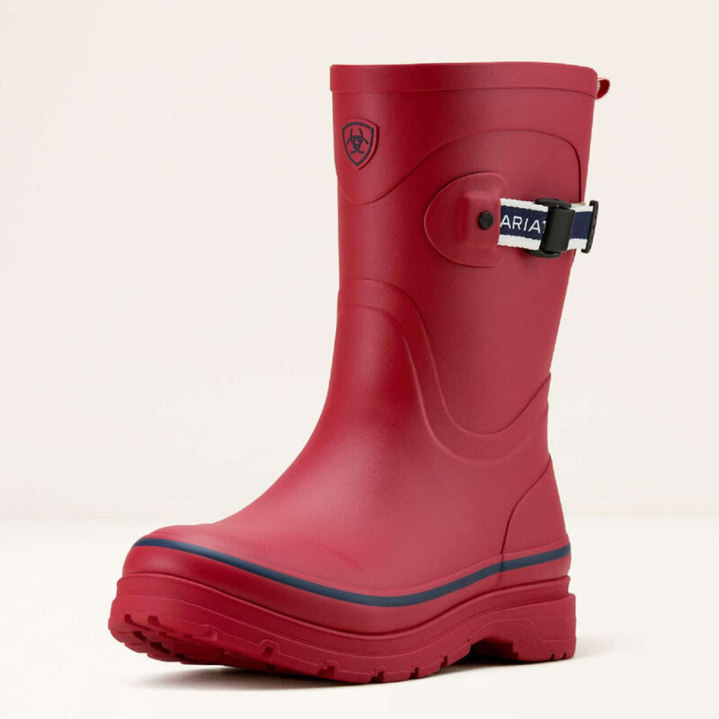 Ariat Stivali da pioggia Kelmarsh Mid Donne Rosso Team/Blu Navy