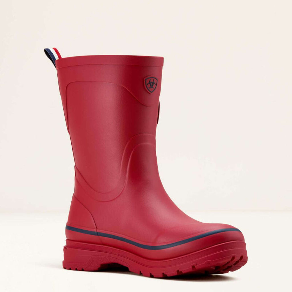 Ariat Stivali da pioggia Kelmarsh Mid Donne Rosso Team/Blu Navy