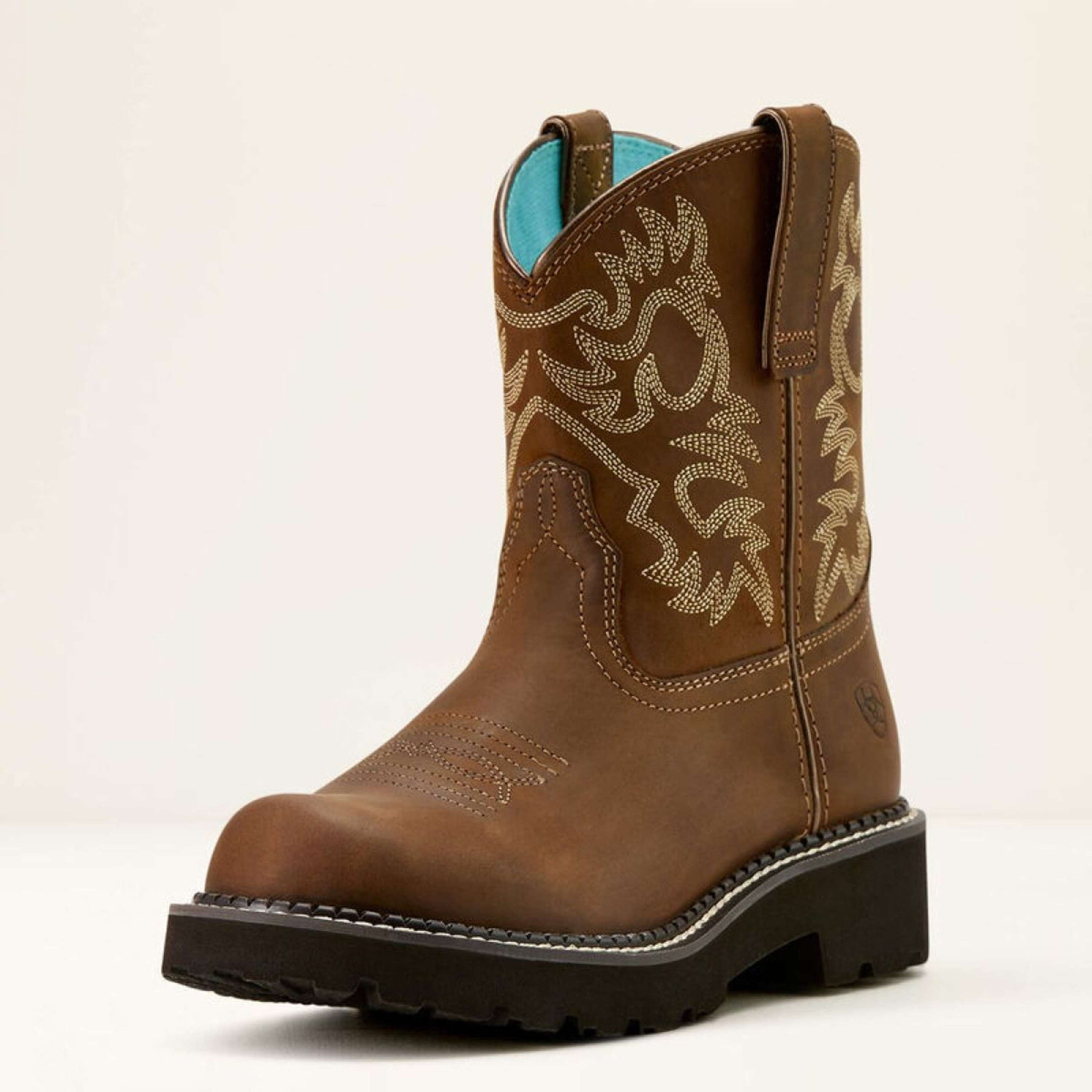 Ariat Western Boots Fatbaby Donne Sassy Brown Ariat Western Boots Fatbaby Donne Sassy Brown