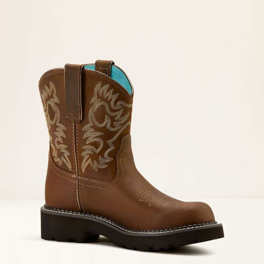 Ariat Western Boots Fatbaby Donne Sassy Brown
