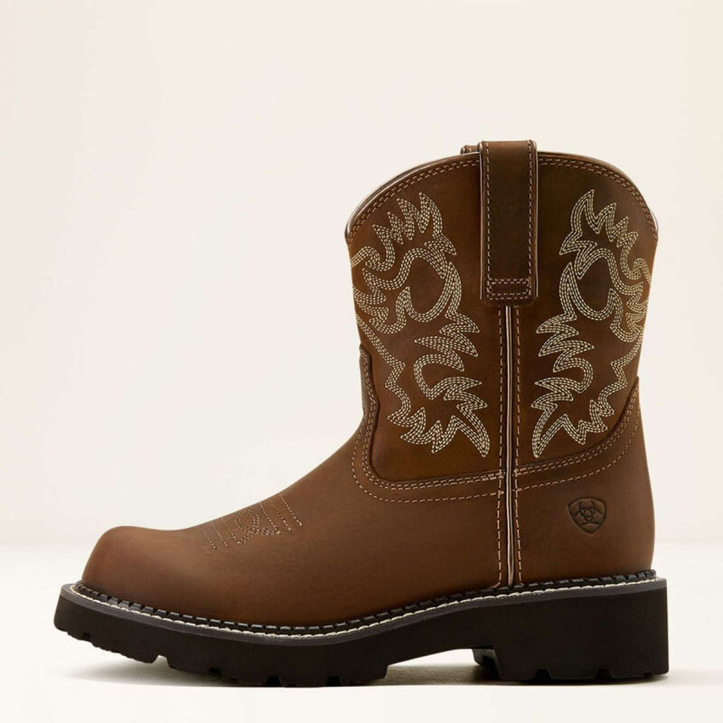Ariat Western Boots Fatbaby Donne Sassy Brown