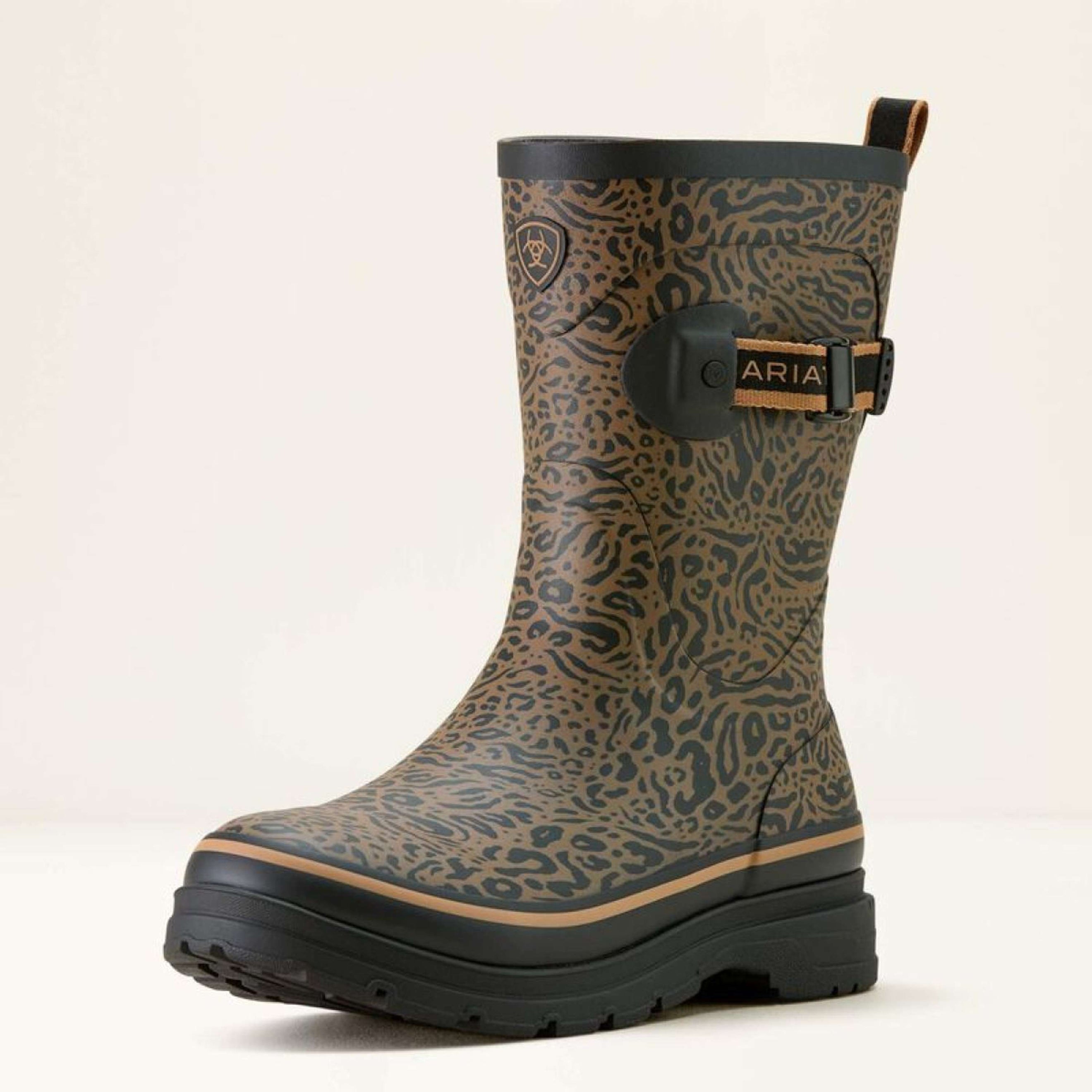 Ariat Stivali da pioggia Kelmarsh Mid Donne Ocelot Print