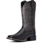 Ariat Stivali Western Round Up Remuda Donne Black Deertan