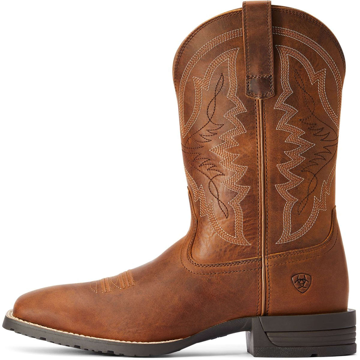 Ariat Stivali Western Hybrid Ranchwork Uomini Thatch Brown