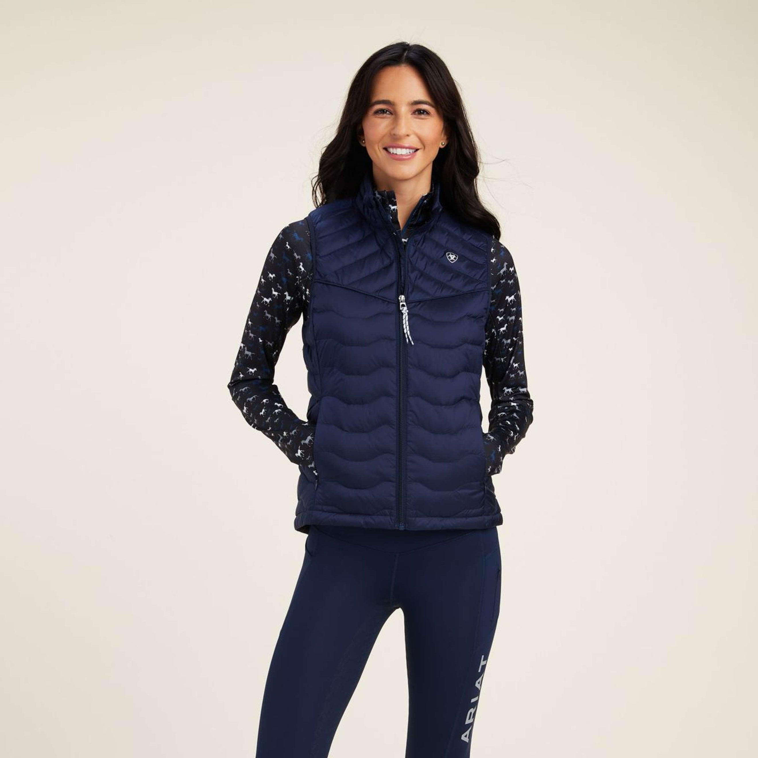 Ariat Gilet Ideal Down Navy Eclipse Ariat Gilet Ideal Down Navy Eclipse