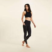 Ariat Pantaloni da Equitazione Breathe Half Grip Nero