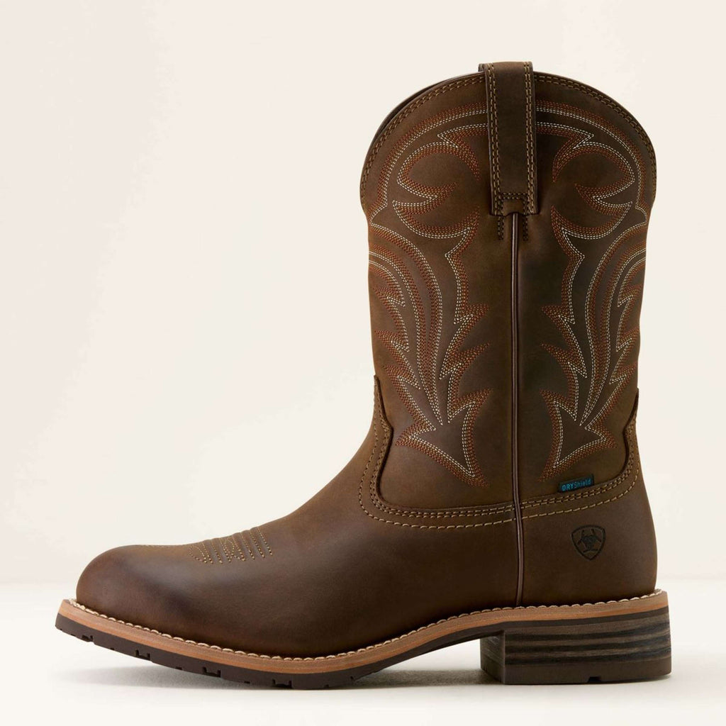 Ariat Stivali Western MNS Hybrid Rancher H2O Distressed Brown