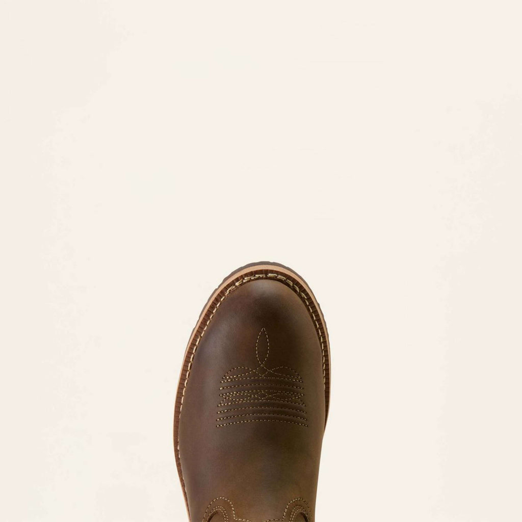 Ariat Stivali Western MNS Hybrid Rancher H2O Distressed Brown