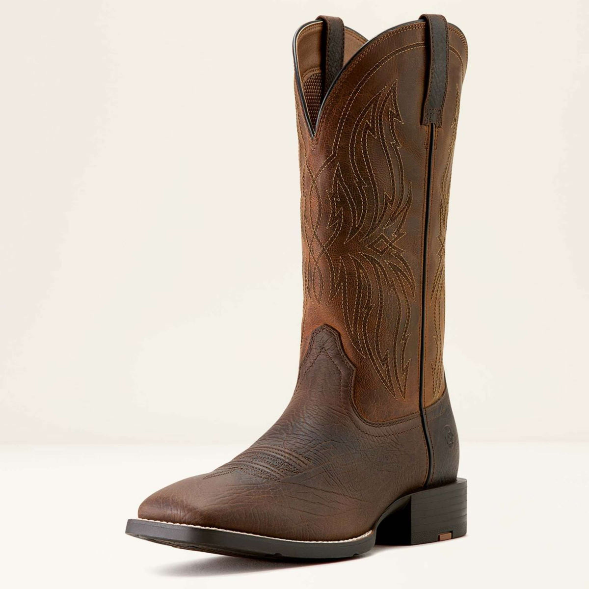 Ariat Stivali Western MNS Sport Rustler Toffee Hippo Print/Rich Oak