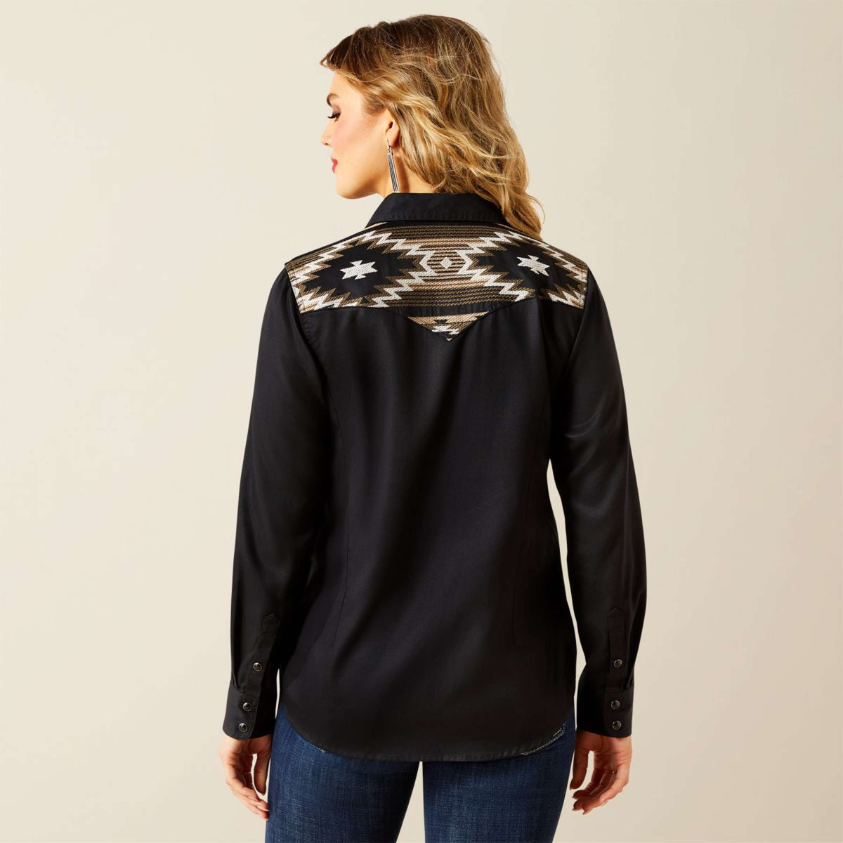 Ariat Blusa Dawn Western Nero