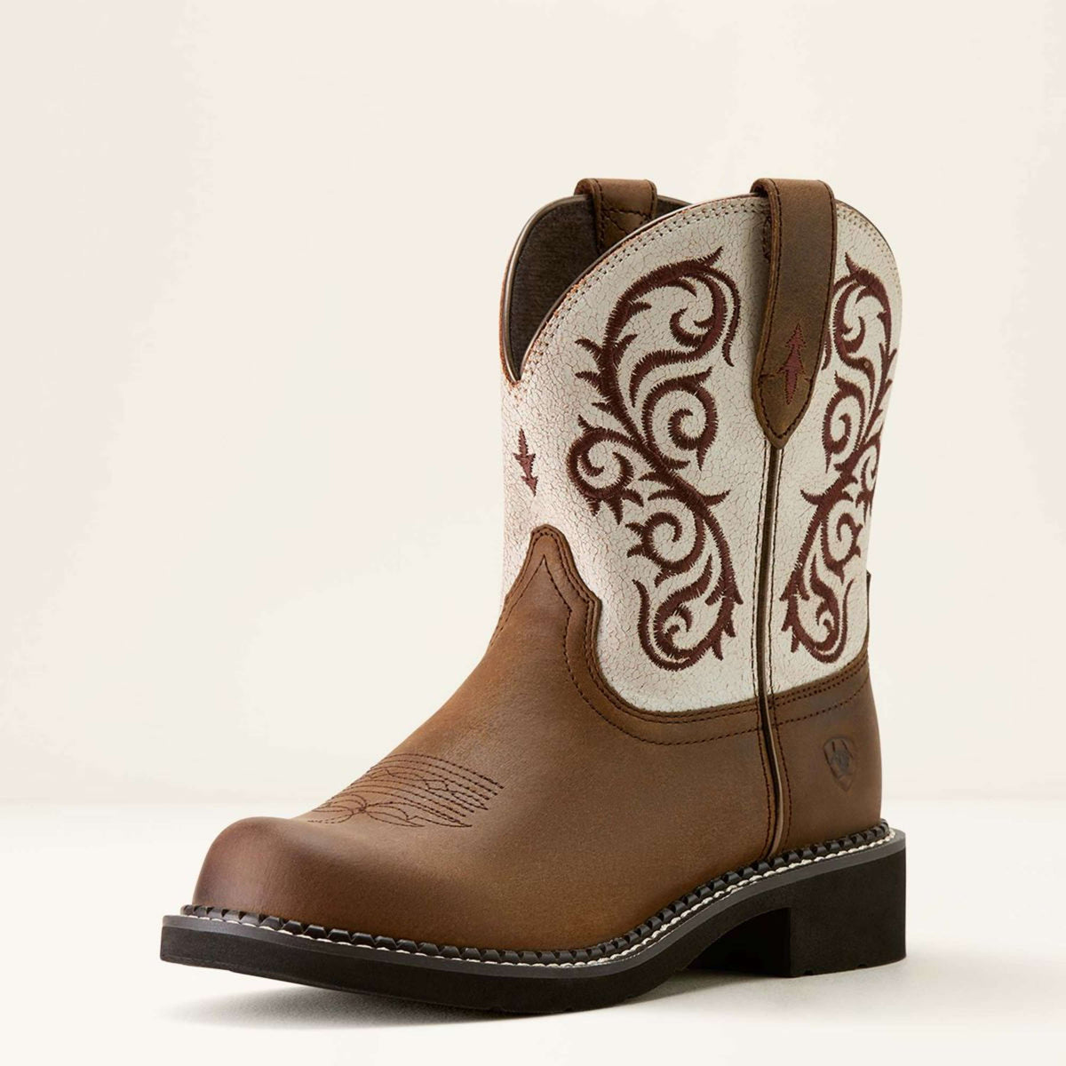 Ariat Stivali Western Fatbaby Heritage Chocolate Chip/Distressed Ivor