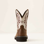 Ariat Stivali Western Fatbaby Heritage Chocolate Chip/Distressed Ivor