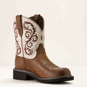 Ariat Stivali Western Fatbaby Heritage Chocolate Chip/Distressed Ivor