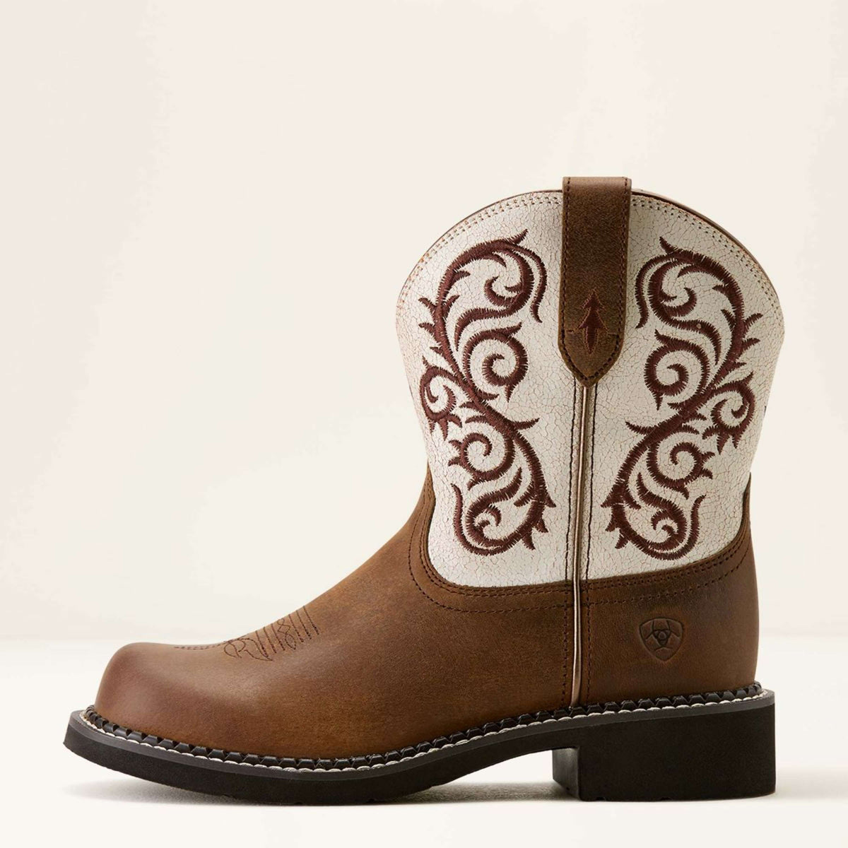 Ariat Stivali Western Fatbaby Heritage Chocolate Chip/Distressed Ivor