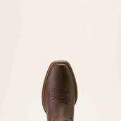 Ariat Stivali Western Round Up Narrow Cutter Toe Sassy Brown/Ocean Wave