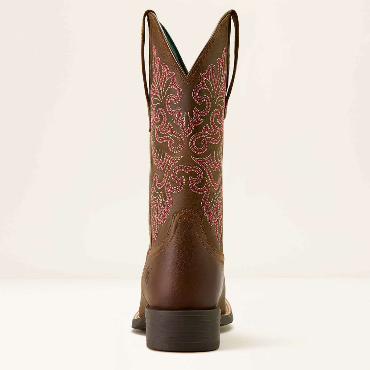 Ariat Stivali Western Round Up Wide Square Toe Sassy Brown