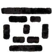 Premiere Pelliccia per Cavezza Artificial Fur Set Nero