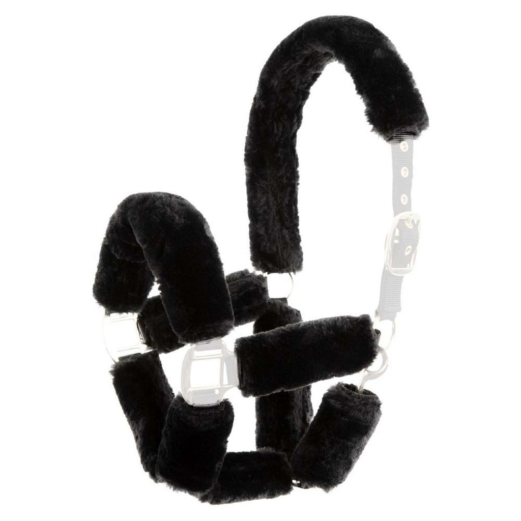 Premiere Pelliccia per Cavezza Artificial Fur Set Nero