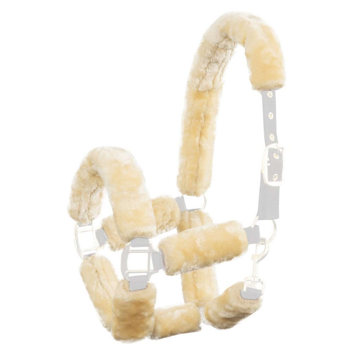 Premiere Pelliccia per Cavezza Artificial Fur Set Naturale
