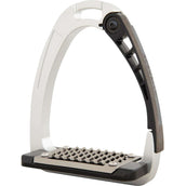Acavallo Staffe Arena AluPRO Junior Alluminio/Nero