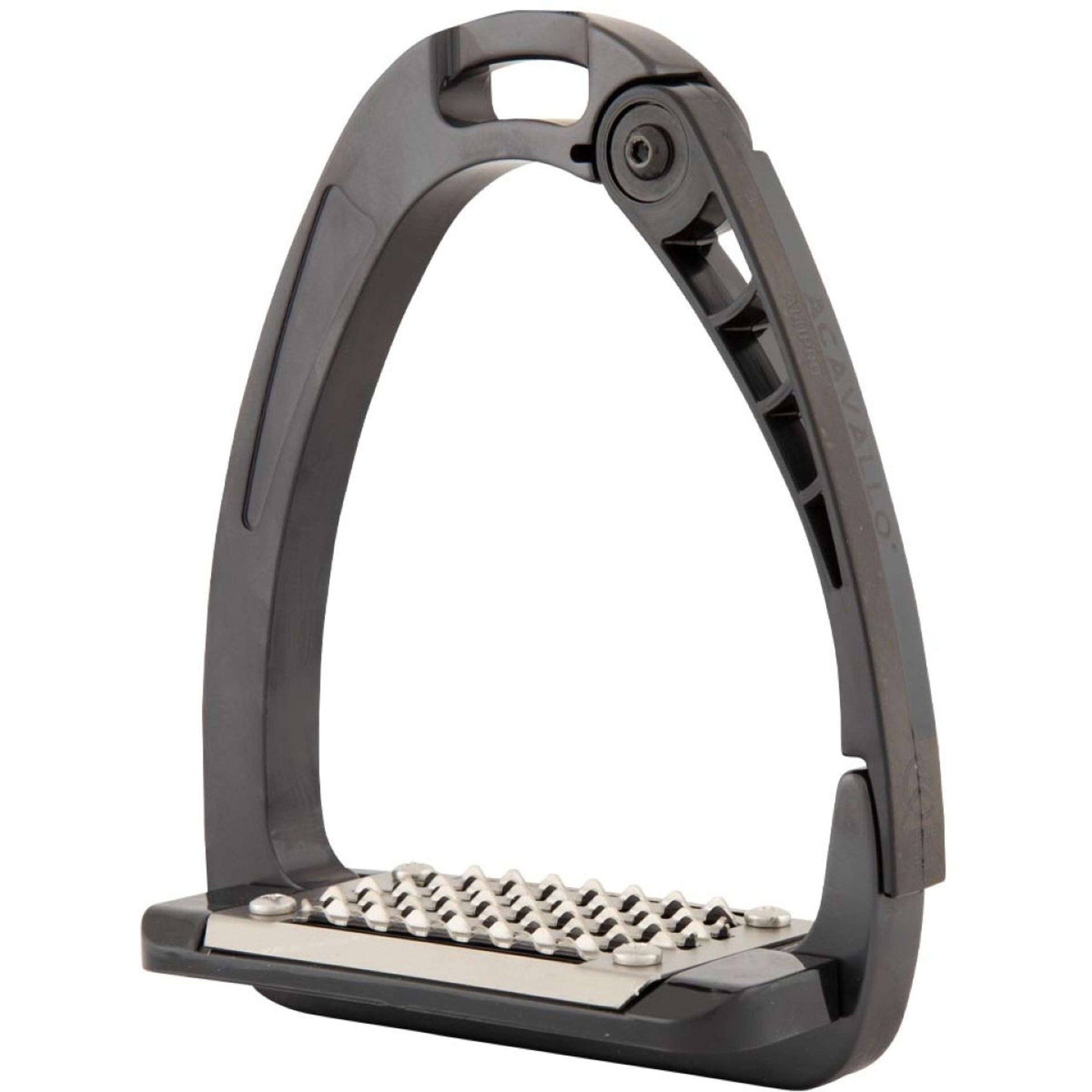 Acavallo Staffe Arena AluPRO Junior Carbone/Nero Acavallo Staffe Arena AluPRO Junior Carbone/Nero