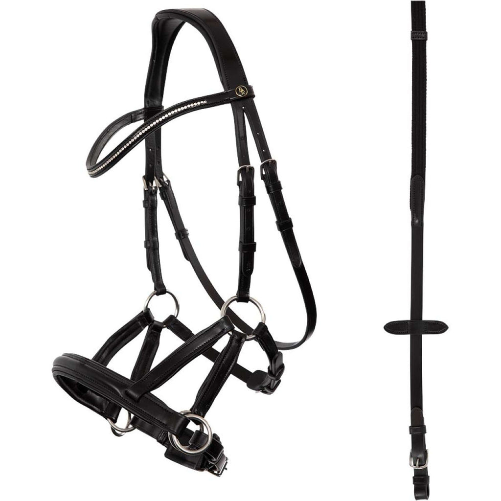 BR Briglia Lewes Side & Pull Nero Argento