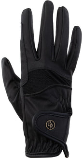 BR Guanti da Equitazione Stork Nero