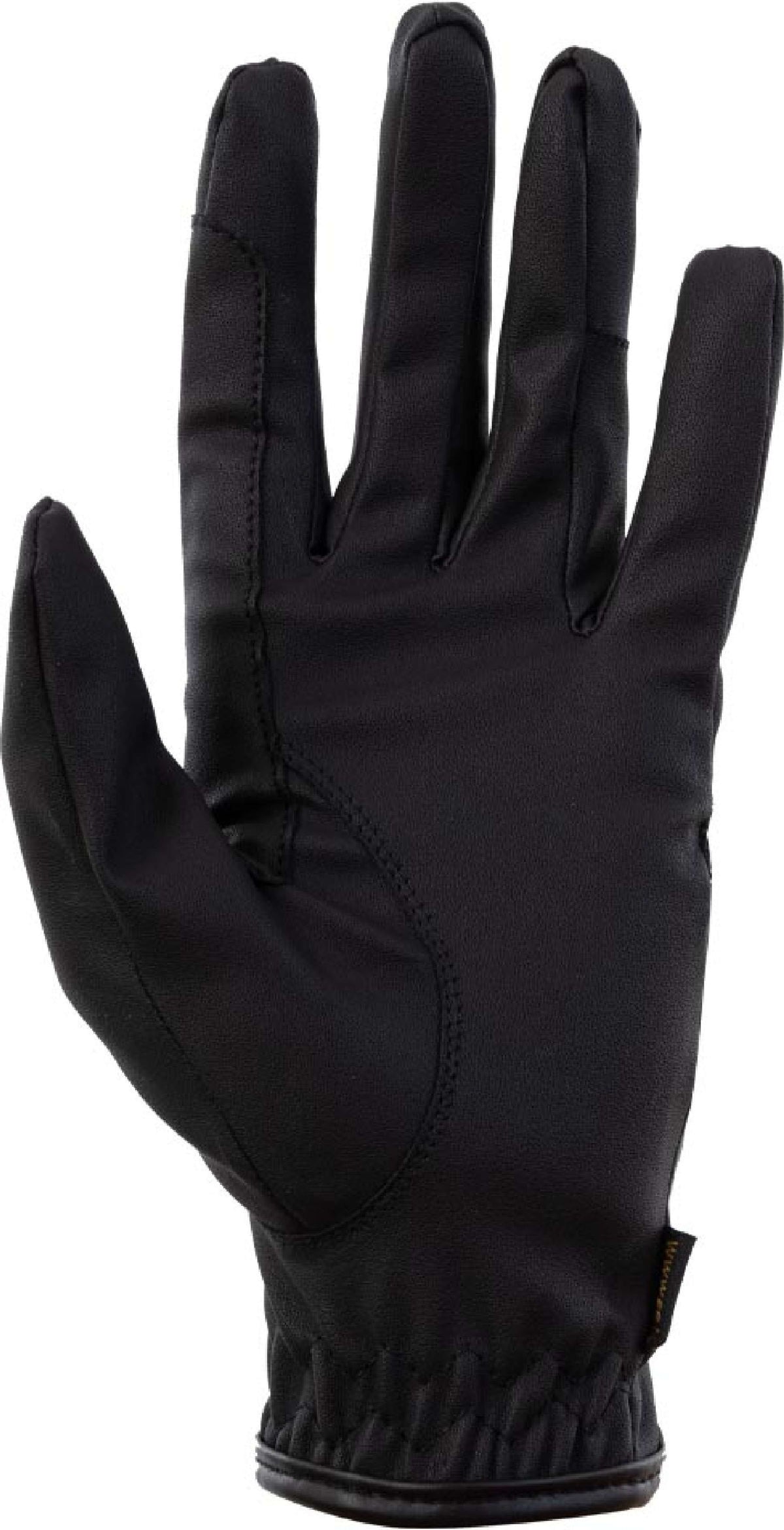 BR Guanti da Equitazione Stork Nero