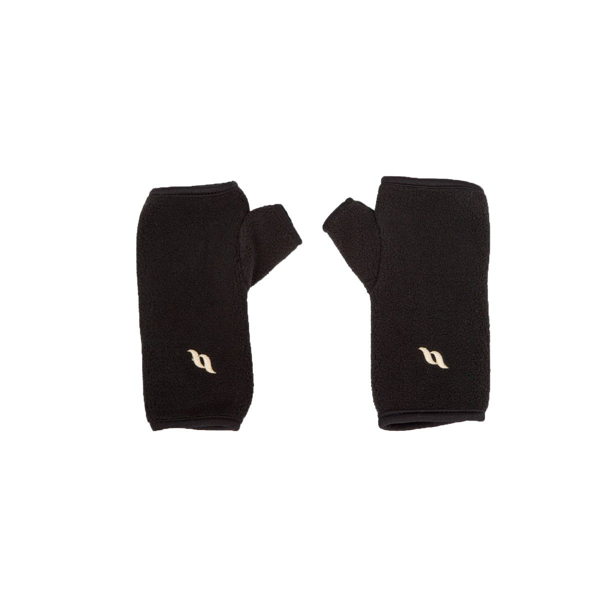 Back on Track Guanti in Pile Nero