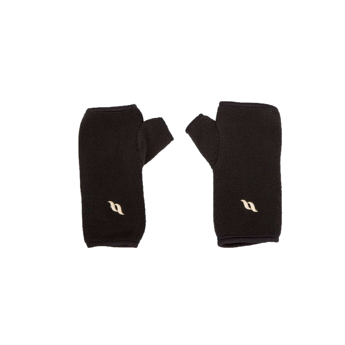 Back on Track Guanti in Pile Nero