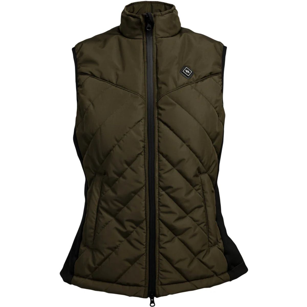 Back on Track Gilet Riscaldato Etna W's Olive
