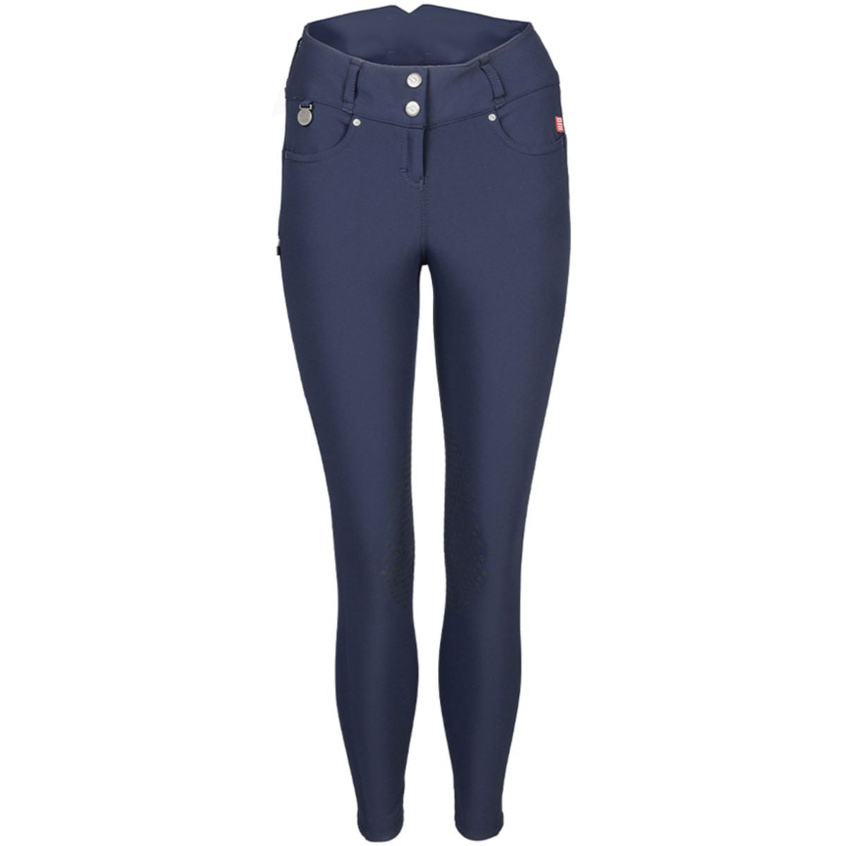 Back on Track Pantaloni da Equitazione Julia Knee Grip Blu