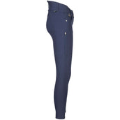 Back on Track Pantaloni da Equitazione Julia Knee Grip Blu