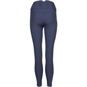 Back on Track Pantaloni da Equitazione Julia Knee Grip Blu