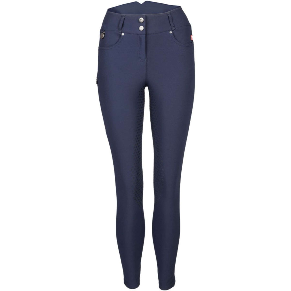 Back on Track Pantaloni da Equitazione Julia Full Grip Blu