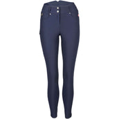 Back on Track Pantaloni da Equitazione Julia Full Grip Blu