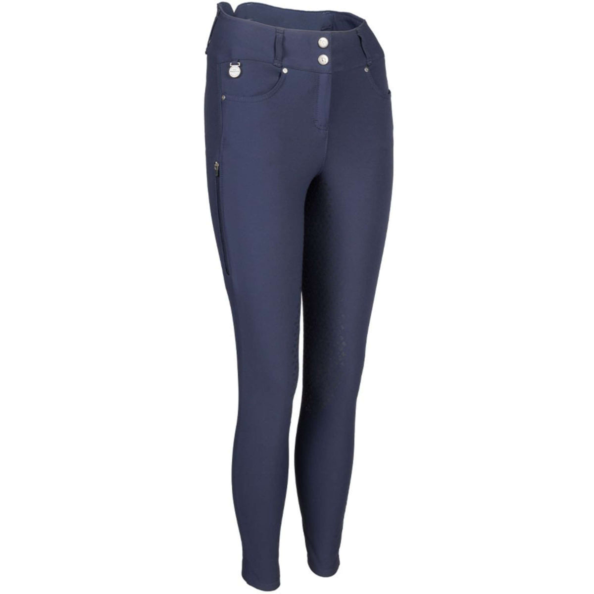 Back on Track Pantaloni da Equitazione Julia Full Grip Blu