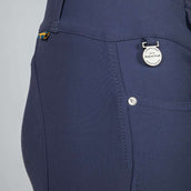 Back on Track Pantaloni da Equitazione Julia Full Grip Blu
