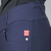 Back on Track Pantaloni da Equitazione Julia Full Grip Blu