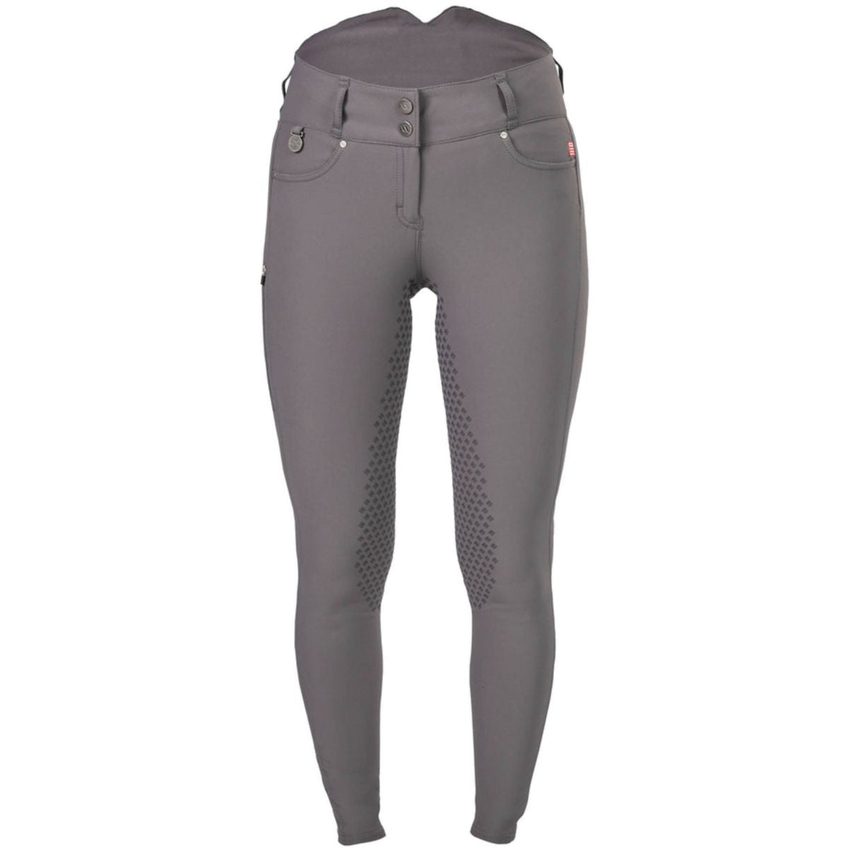 Back on Track Pantaloni da Equitazione Julia Full Grip Grigio