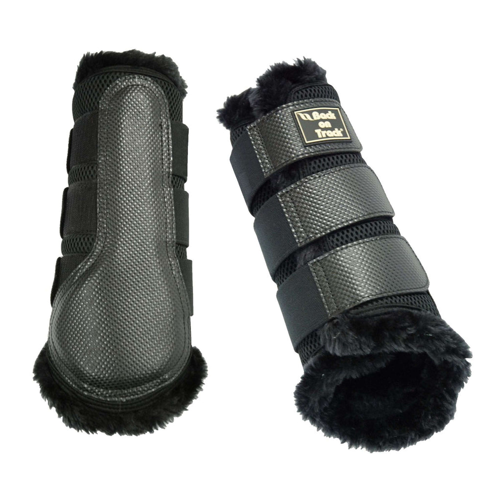 Back on Track Brush Boot 3D Mesh Rivestimento Nero