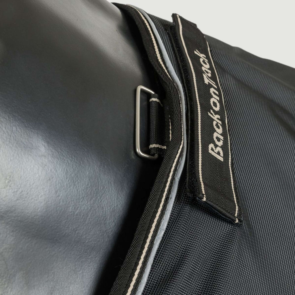 Back on Track Coperta da esterno Obsidian 150g con collo staccabile Nero