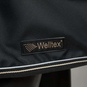 Back on Track Coperta da esterno Obsidian 300g con collo staccabile Nero