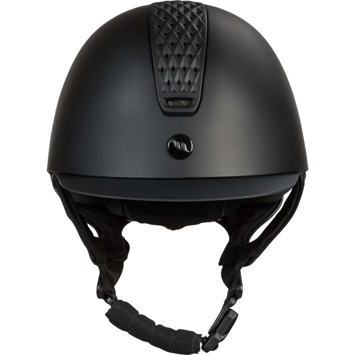 Back on Track Casco da equitazione Silves Smooth Top Mips Nero