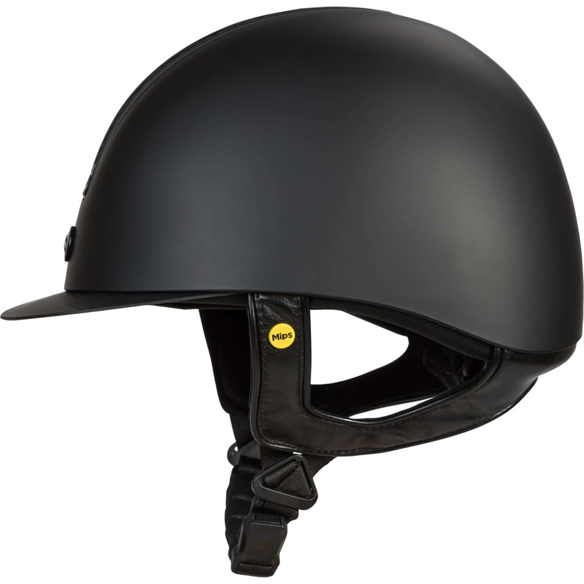 Back on Track Casco da equitazione Silves Smooth Top Mips Nero