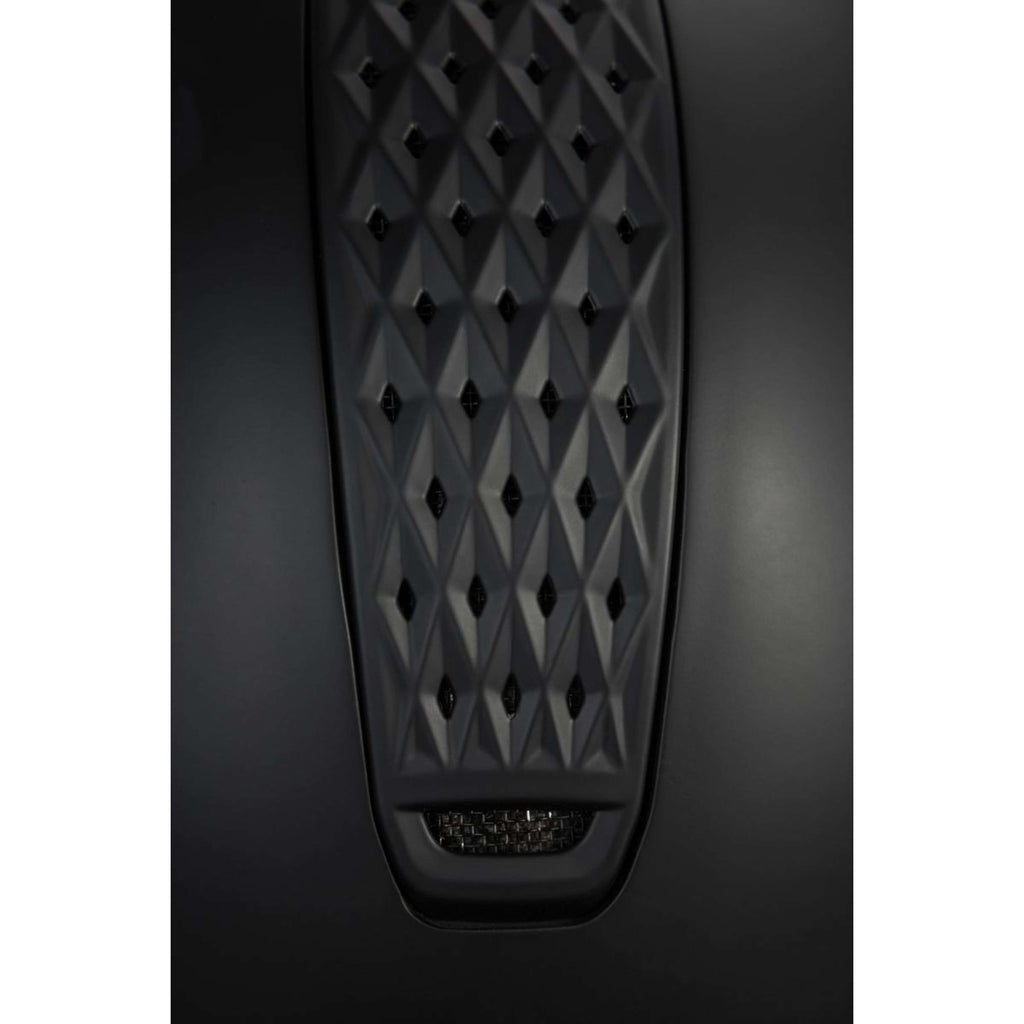 Back on Track Casco da equitazione Silves Smooth Top Mips Nero