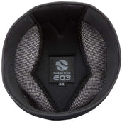 Back on Track Fodera del casco da equitazione Original Nero