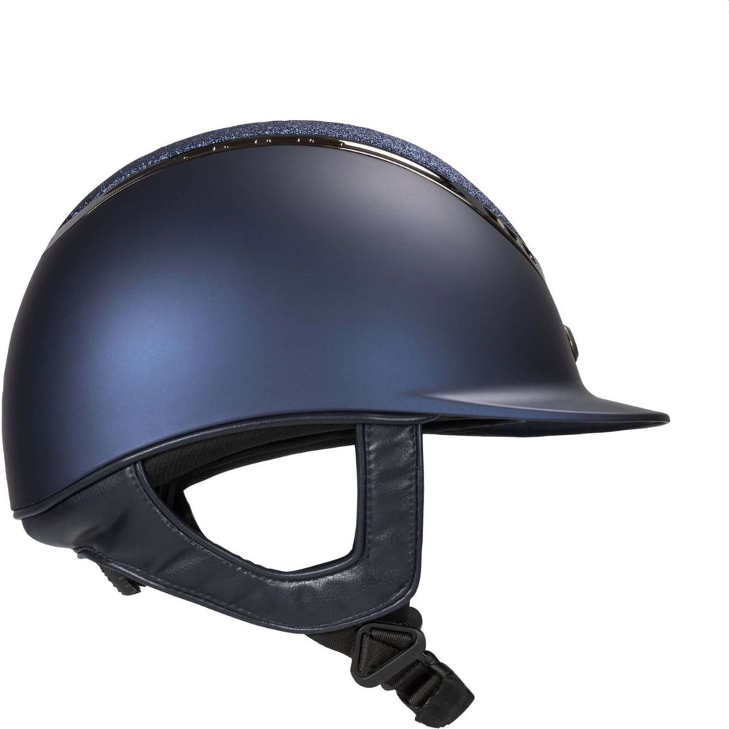 Back on Track Casco da equitazione EQ3 Pardus Smooth Mips Blu