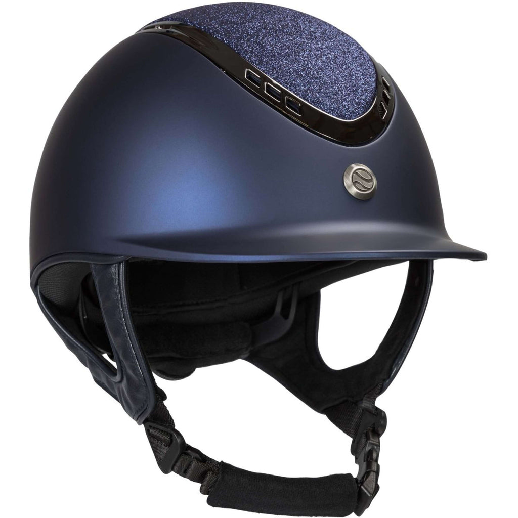 Back on Track Casco da equitazione EQ3 Pardus Smooth Mips Blu